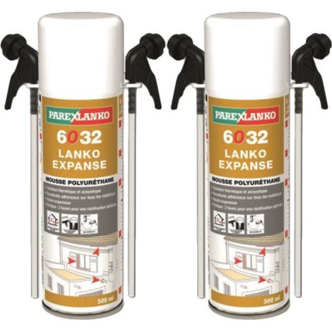 Juego de 2 espumas de expansión PAREXLANKO 6032 Lanko - 500 ml (1/2)