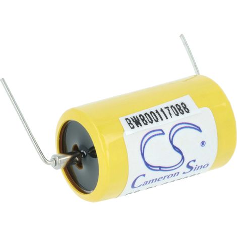 vhbw Batería universal compatible con diversos dispositivos (1100mAh, 3,6V, Li-MnO2)