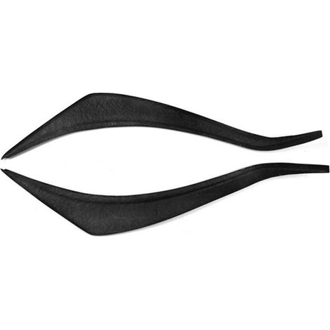 1 pair of carbon fiber headlight trim stickers suitable for Toyota Spade 12-20 (1/5)