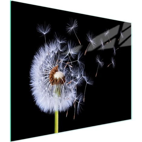 Schneidebrett aus Glas, 52x30 cm, Blume (1/5)