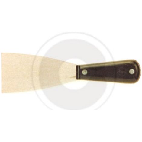 truelle flexible avec manche en plastique noir outils de construction de mastic de 80 mm