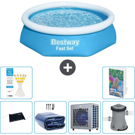 Bestway Piscina Bestway Fast Set Rotonda - 244x61 cm - 7-pezzi S42 (1/5)