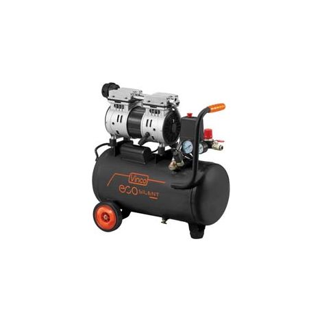 COMPRESSORE ECOSILENT SENZA OLIO LT.24 - 1 pezzi VINCO