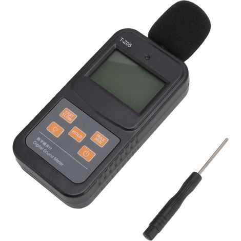 Sonomètre numérique, décibelmètre, mesure du niveau sonore de 30 à 130 dB, testeur audio, capteur intelligent, moniteur de décibels (1/5)