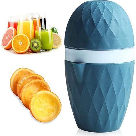 Presse-Agrumes Manuel, Mini Presse-Agrumes Manuels, Presse-Fruits Multifonctionnel, Tasse de Presse-Agrumes Manuel Portable, pour Citron et Fruits Outils de Cuisine (1/5)