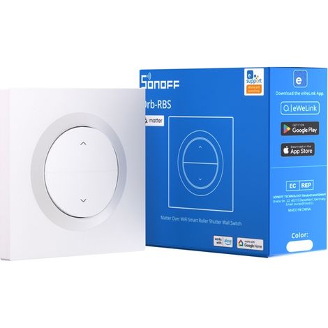 Interruttore a parete intelligente per tapparelle SONOFF MINI-RBS-E Matter