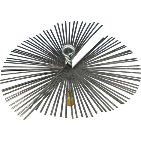 Cepillo deshollinador de acero inoxidable 250 mm M12