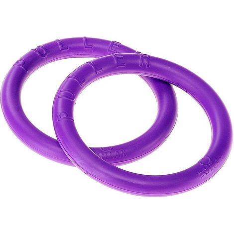 Ferplast PULLER MICRO Gioco interattivo Ferplast Puller Micro per cani molto piccoli e cuccioli, robusto e atossico. Set 2 anelli. . Variante PULLER MICRO - Misure: Ø 12.3 x 3 cm - Viola