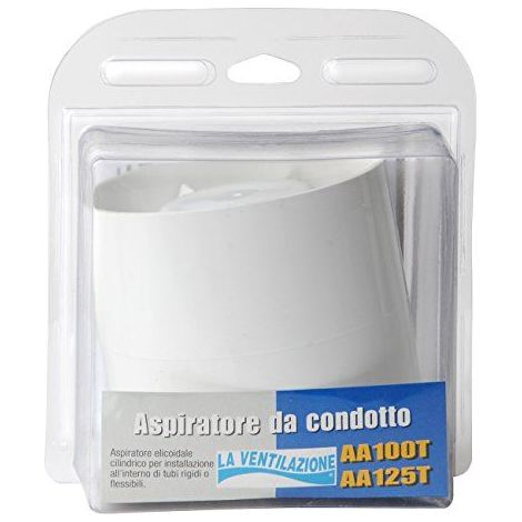 La ventilation aa125t aspirateur spirale pour conduites d\'aération, Ø 120/125 mm