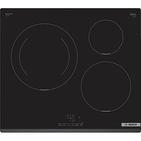 Bosch PUJ631BB5E Induktionskochfeld schwarz 60 cm 3 Zonen