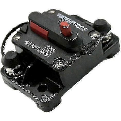 Compatible avec les disjoncteurs de 50A, 80A, 100A, 120A, 150A, 200A, 250A et 300A, réarmement du fusible 12-48V, version étanche automatique 0923. (1/3)