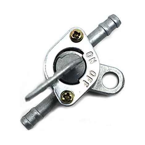 Robinet De Carburant Universel,Robinet Essence,Commutateur De Robinet De Carburant Réservoir De Carburant,Valve de Réservoir de Carburant en Ligne Pompe à Essence Interrupteur de Soupape on/Off (1/4)