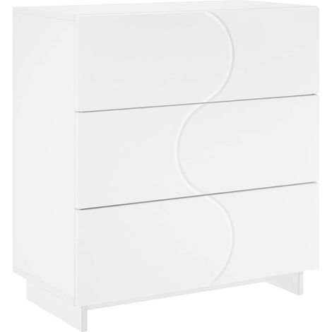 Aparador Blanco 70 x 38 x 75 cm Madera de ingeniería vidaXL (1/5)