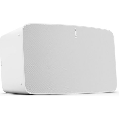 Enceinte sans Fil - Haut Parleurs HiFi - Son Stéréo - Multiroom - WiFi - Son Clair et Puissant - Interface Tactile - Blanc (1/5)