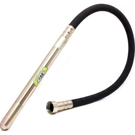 Aiguille vibrante Ø 35 mm longueur 1.50 metres pour vibreur electrique manuel (1/4)