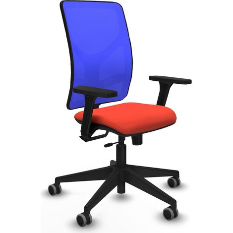 Chaise piqueras y crespo Motilla bleu accoudoirs ajustables (1/2)