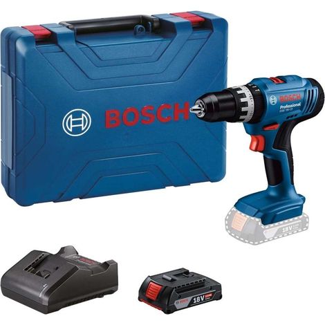 Bosch - perceuse à percussion sans fil 18V GSB 18V-25, 1x batterie 2,0 Ah Li-Ion, chargeur 06019K9309 (1/3)
