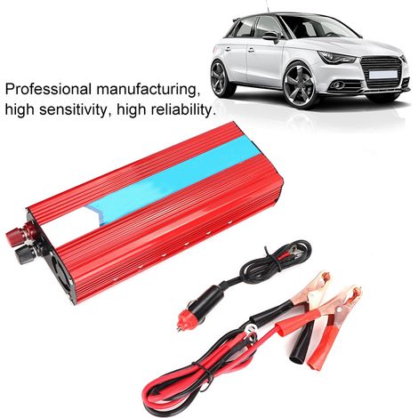 Convertisseur photovoltaïque 3000W pour voiture, 12V vers 220V (1/5)