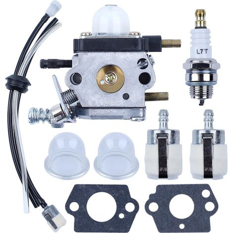 Kit de pré-amorçage du filtre de ligne de carburant pour carburateur Zama C1U-K54A Motobineuse Mantis 7222 Echo 12520013123 Motobineuses (1/5)