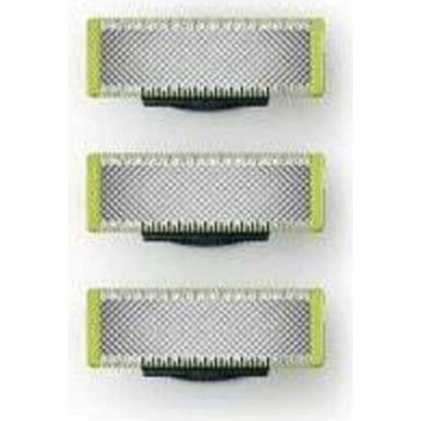 Ersatzklingen für den elektrischen OneBlade-Rasierer – 4-er-Pack hochpräziser Klingen für eine glatte und langlebige Rasur, besonders geeignet für empfindliche Haut.