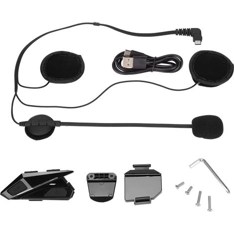 Casque Bluetooth pour Casque De Moto YZ06, Casque Bluetooth Stéréo Professionnel à Réponse Automatique pour Moto (1/5)