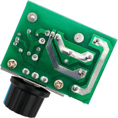 Régulateur de Vitesse Moteur AC PWM 2000W, Variateur de Tension 50-220V, Module de Commande SCR Bidirectionnel (1/5)