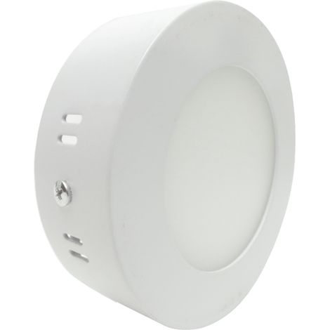 Plafonnier LED Rond 6W BLANC CCT - 3000K/4000K/6500K - SILAMP (1/2)