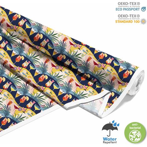 Outdoor Dekostoffe Oxford - Motiv Cocktail DX8536 (1/5)