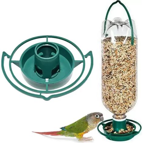 Mangeoire suspendue en plastique pour oiseaux, compacte et pratique, idéale pour les pigeons et facile à installer, pour une utilisation en extérieur.-AquaForge (1/5)