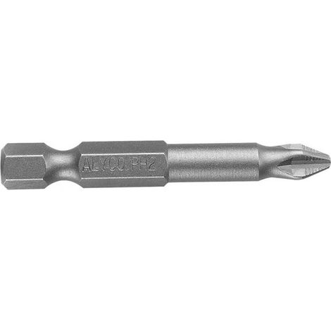 Embout tournevis 1/4 ph1x50 mm ALYCO 193636