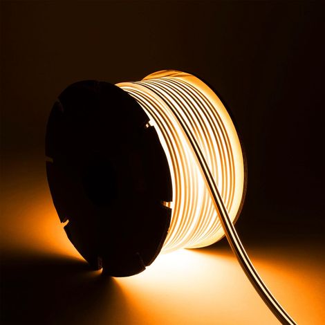 LED-Streifenrolle Neon 48v 50m 8W/m Schnitt 5cm IP65 NFLEX6 Orange