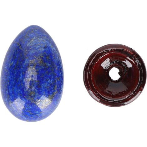 Boule de jade pour rééducation périnéale post-accouchement avec support (1/5)
