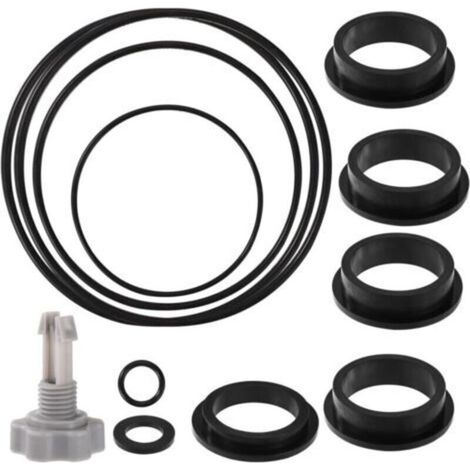 12pcs Rechange pour Filtre Sable Piscine Compatible avec Intex Pompe de Filtre à Sable Krystal Clear, Comprenant 1pcs Soupape de Décharge d'air 11pcs Joints Toriques pour Différentes Pièces (1/4)