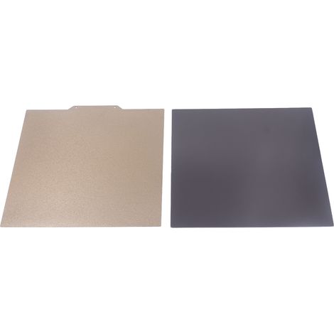 Plate-forme de lit en acier à ressort Double face peinte en poudre, plaque de construction magnétique PEI pour impression 3D Vype 265x250mm (1/5)