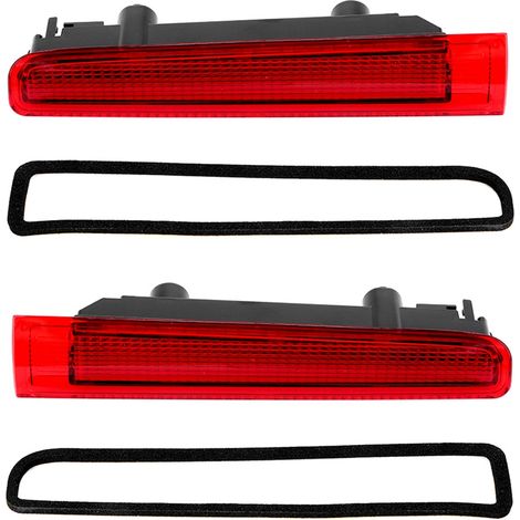 Paire de feux stop arrière à LED pour Toyota Transporter T5 (2003-2009), référence 7E0 945 097, rouge. (1/5)