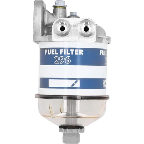 Ensemble de Filtre à Carburant, Ensemble De Filtre à Carburant Universel Pour Tracteur, Bol En Verre, 7111-296 De Remplacement Pour Massey Ferguson 133 135 140 145 165 168 175 178 (1/5)