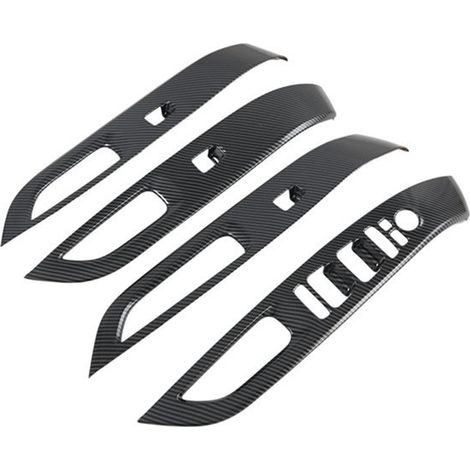 1 set of colors: Carbon fiber texture Material: ABS Suitable for Hyundai Tucson L Nx4 2021-2022. (1/4)