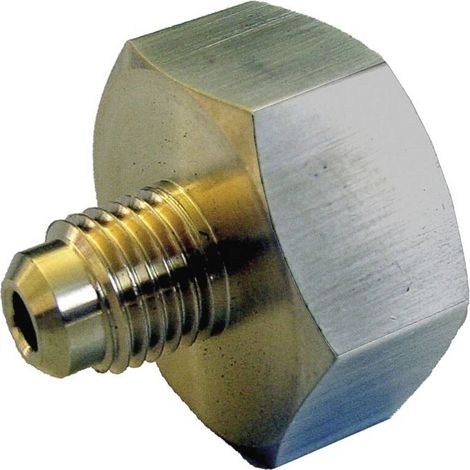 ROTHENBERGER Adaptateur de bouteille, W21,8 Gauche x1/4"SAE M - 1500003381