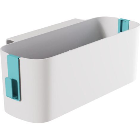 étagère de chevet collège dortoir chevet panier de rangement suspendu panier gratuit poinçonnage chevet étagère de rangement boîte de rangement de bureau(vert) (1/3)