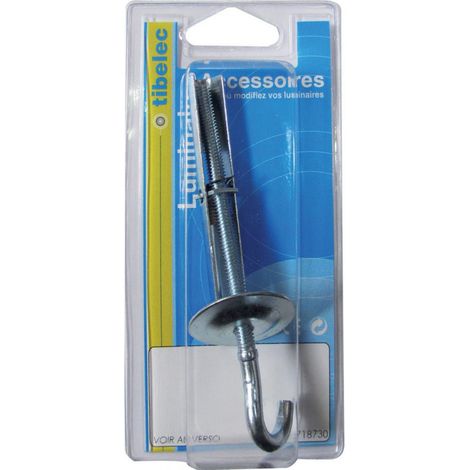 TIBELEC perno de palanca, acero, gris TIBELEC
