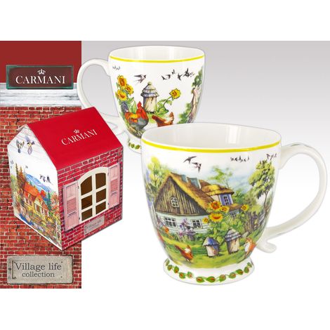 Carmani, tazza - Fattoria di campagna/Vita di campagna