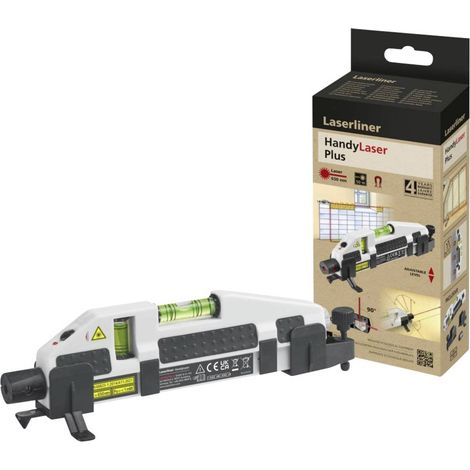 Laserliner HandyLaser Plus 025.04.00E Livella manuale con laser