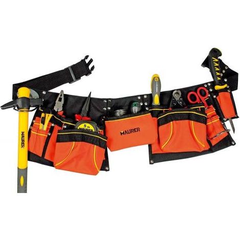 BORSA PORTA ATTREZZI CARPENTIERE ELETTRICISTA 12 TASCHE (27676)
