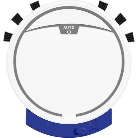 Aspirateur Robot Intelligent Sans Fil, Appareil de Nettoyage avec Application et Télécommande, Balayage de Sol, Humide et Sec, 2800 Pa, pour la Maison (1/4)