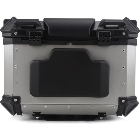 Coussin de dossier universel en polyuréthane avec adhésif pour valise moto, style standard (1/4)