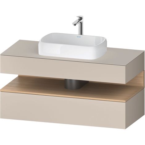 Duravit Collection One Meuble sous-vasque sur console, 1 tiroir, (1/2)