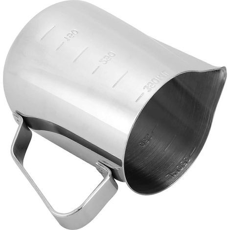 Pot à cire en acier inoxydable pour fabrication de bougies 550 ml avec poignée résistante et bain-marie (1/4)