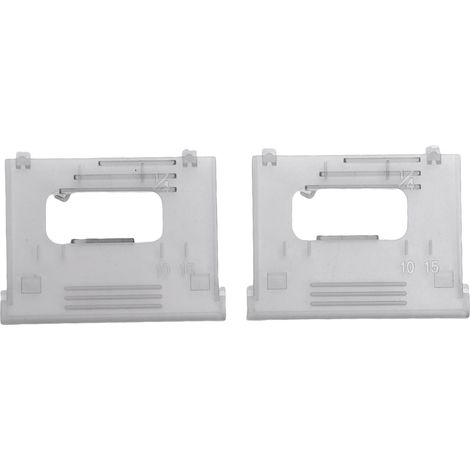 Plaque de canette transparente 2 pièces pour machine à coudre compatible BB370 BM2800 GS2700 JX2517 XL2500 XM2701 plastique robuste (1/4)