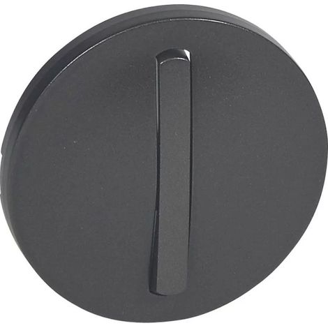 Legrand 065201 - Graphite narrow single finger hubcap