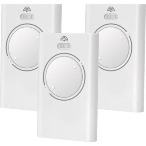 Lot de 3 Telecommande Portail 868MHz Compatible avec FAAC XT4 868 SLH LR, XT4 868 SLH, XT2 868 SLH LR, XT2 868 SLH (3pcs) (1/4)